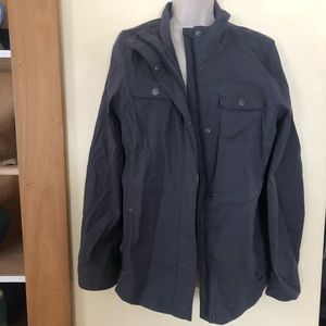 Prana Grey Cargo Jacket XL